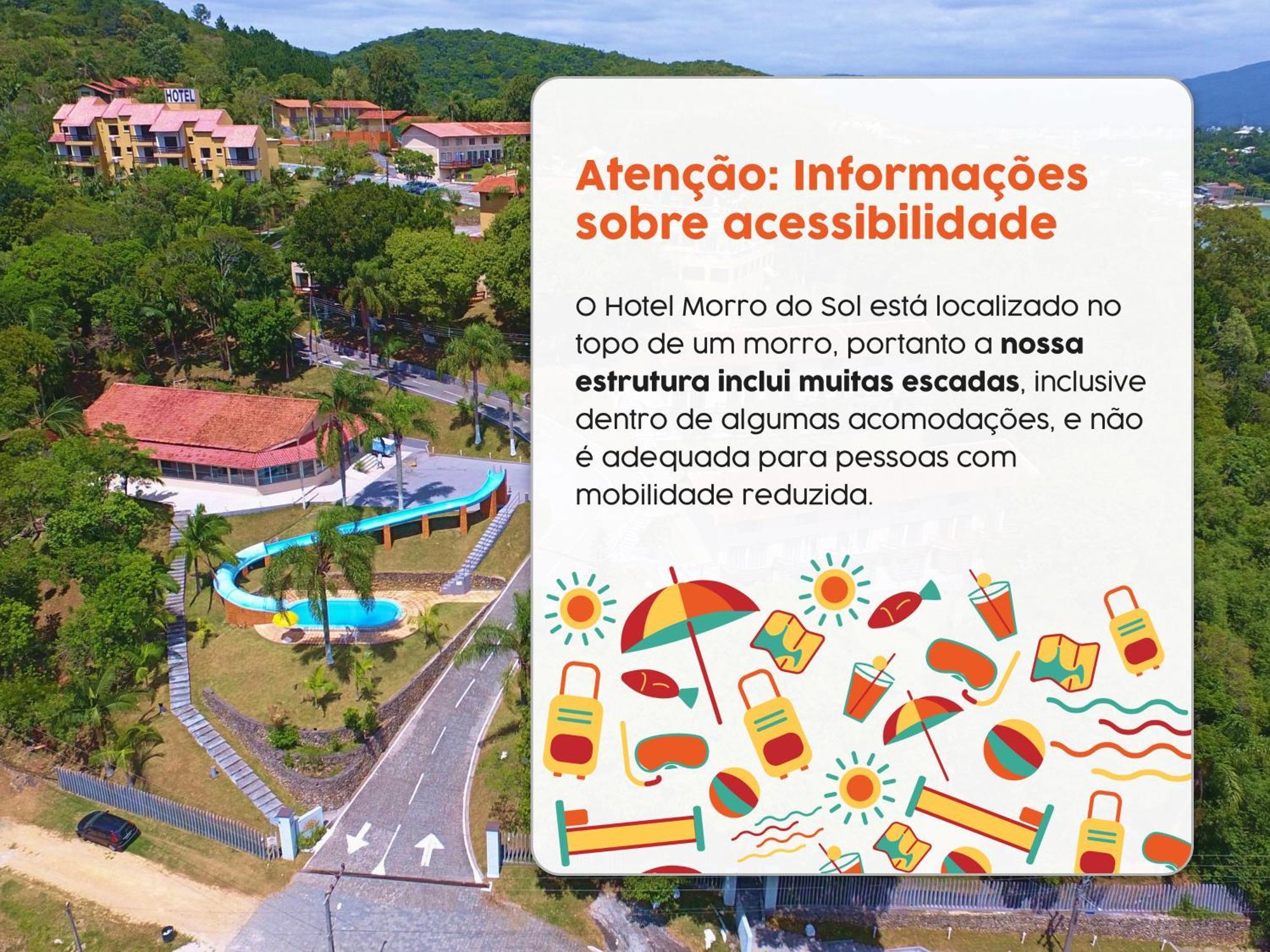 Morro Do Sol Hotel & Eventos Porto Belo Exterior photo